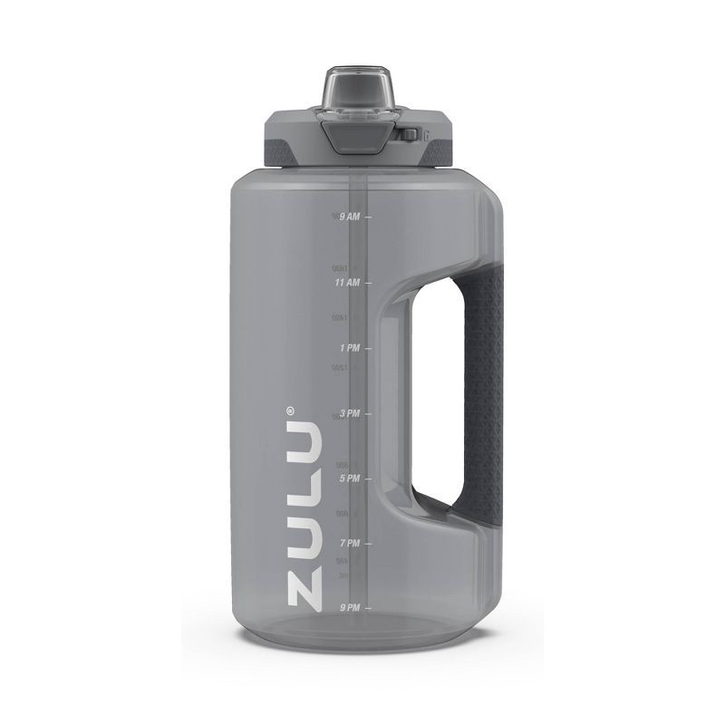 slide 2 of 6, Zulu Goals 64oz Half Gallon Plastic Jug - Gray, 64 oz