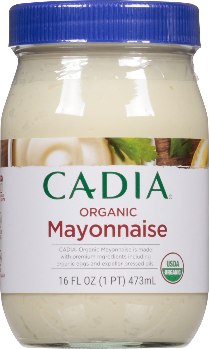 slide 9 of 11, Cadia Organic Mayonnaise, 16 fl oz