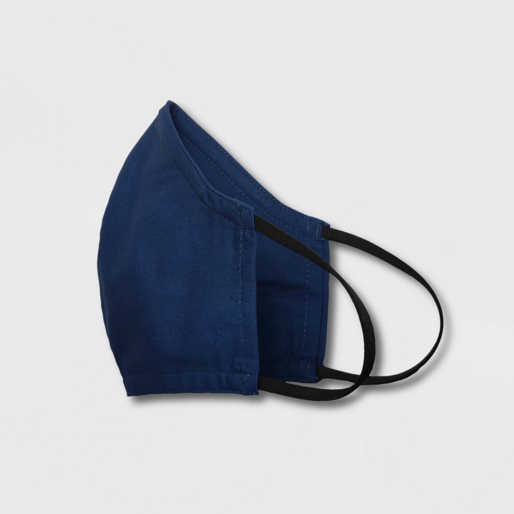 slide 2 of 7, Kids' 2pk Cloth Face Masks - Cat & Jack Gray/Navy, 2 ct