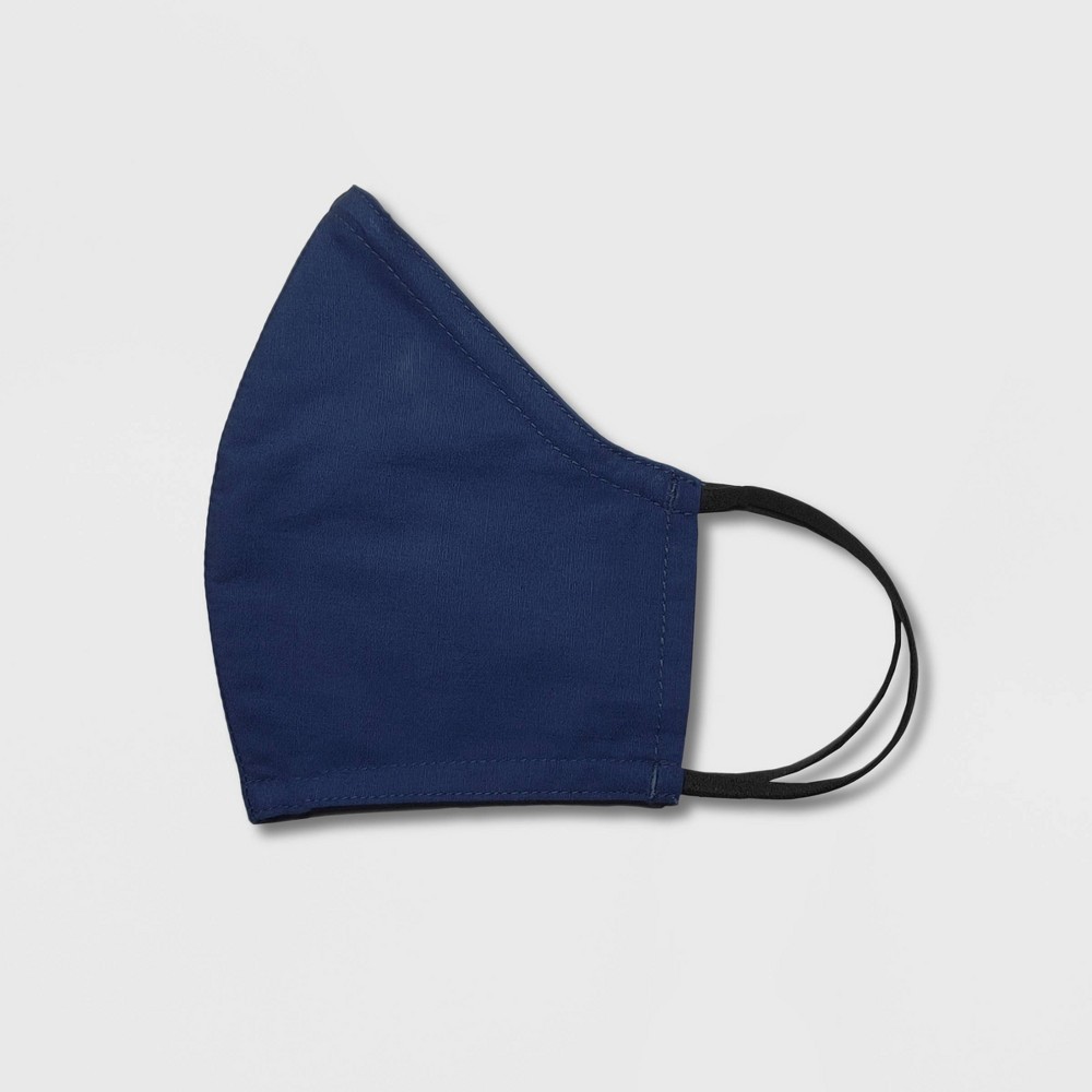 slide 6 of 7, Kids' 2pk Cloth Face Masks - Cat & Jack Gray/Navy, 2 ct