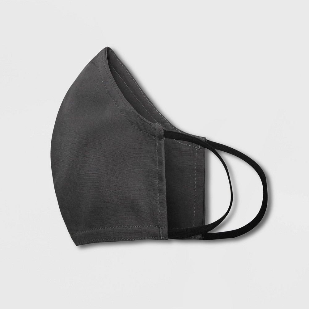 slide 5 of 7, Kids' 2pk Cloth Face Masks - Cat & Jack Gray/Navy, 2 ct