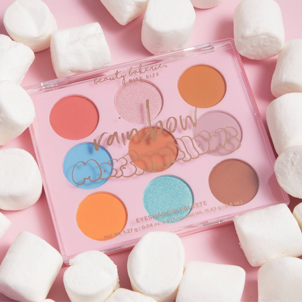 slide 9 of 11, Beauty Bakerie Bite Size Eyeshadow Palette - Rainbow Marshmallows - 0.4oz, 0.4 oz