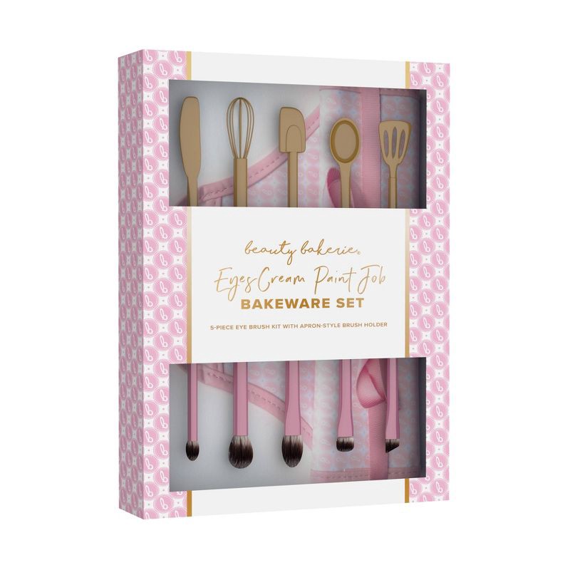slide 3 of 11, Beauty Bakerie EyesCream Paint Job Brush Set - 5pc, 5 ct