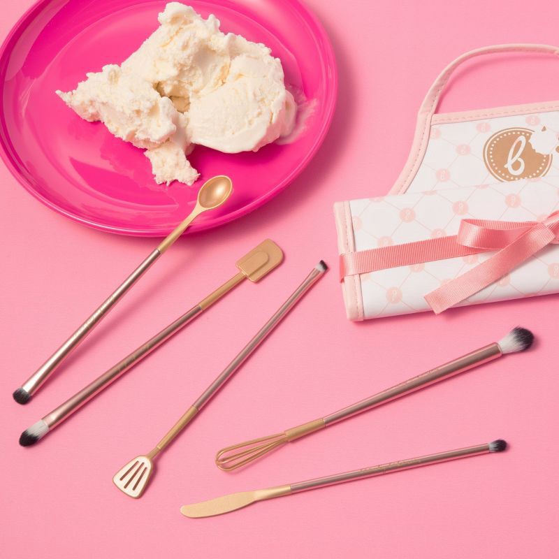 slide 5 of 11, Beauty Bakerie EyesCream Paint Job Brush Set - 5pc, 5 ct