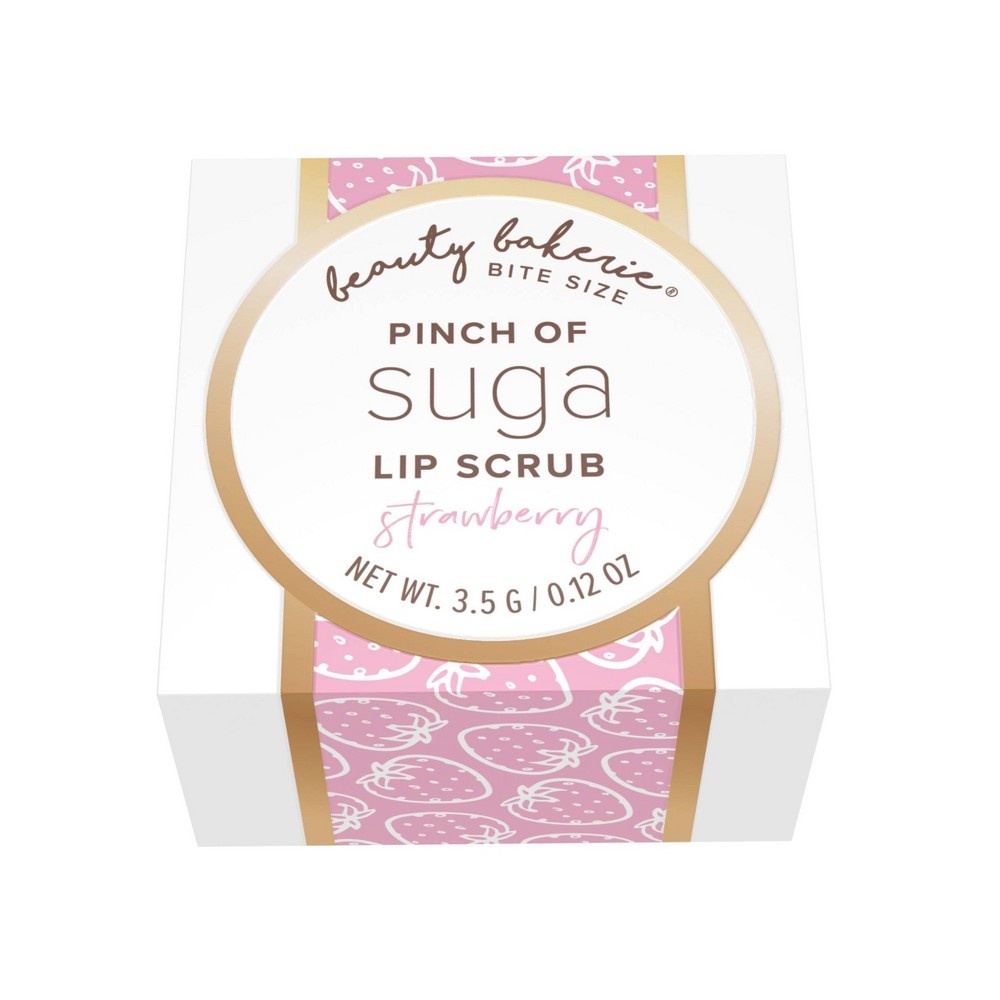 slide 3 of 4, Beauty Bakerie Bite Size Pinch of Suga Lip Scrub - Strawberry - 0.12oz, 0.12 oz