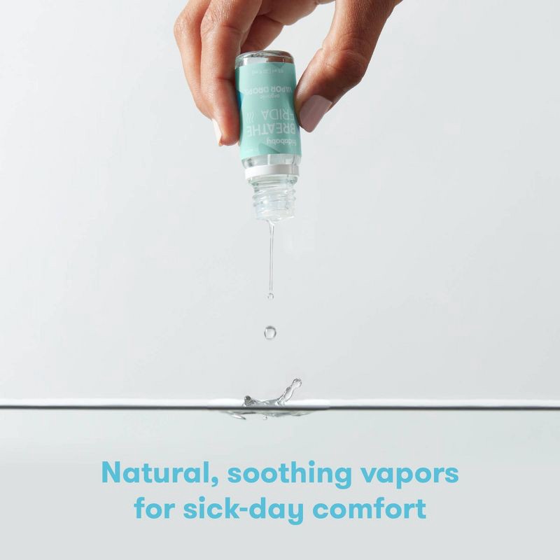 slide 2 of 6, Frida Baby Breathefrida Vapor Bath Drops for Sick Day Comfort - 0.32 fl oz, 0.32 fl oz