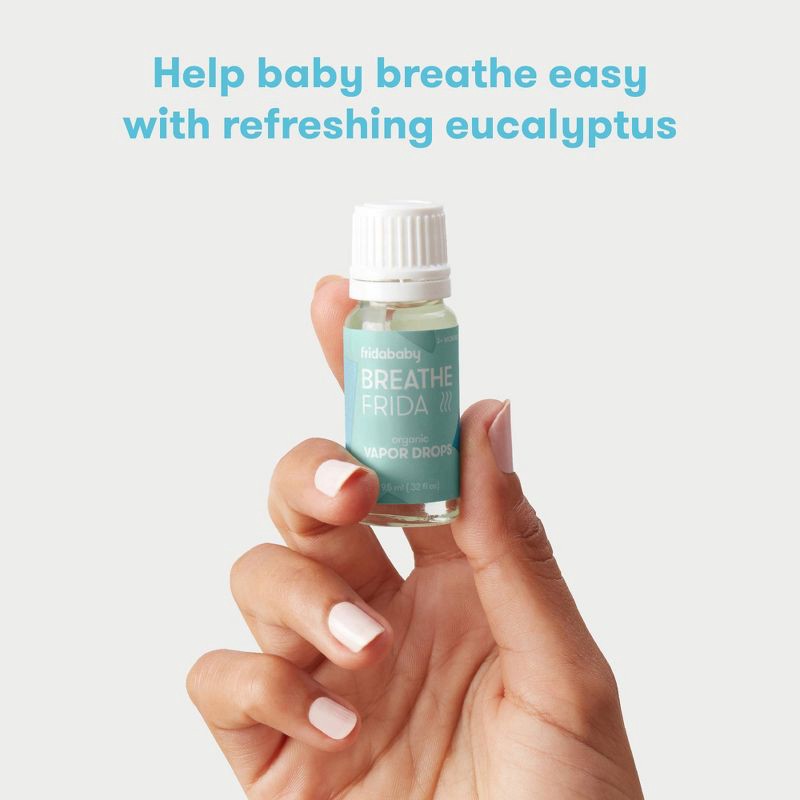 slide 3 of 6, Frida Baby Breathefrida Vapor Bath Drops for Sick Day Comfort - 0.32 fl oz, 0.32 fl oz