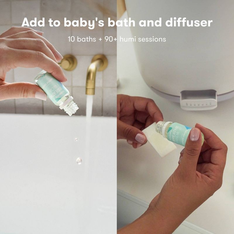 slide 4 of 6, Frida Baby Breathefrida Vapor Bath Drops for Sick Day Comfort - 0.32 fl oz, 0.32 fl oz