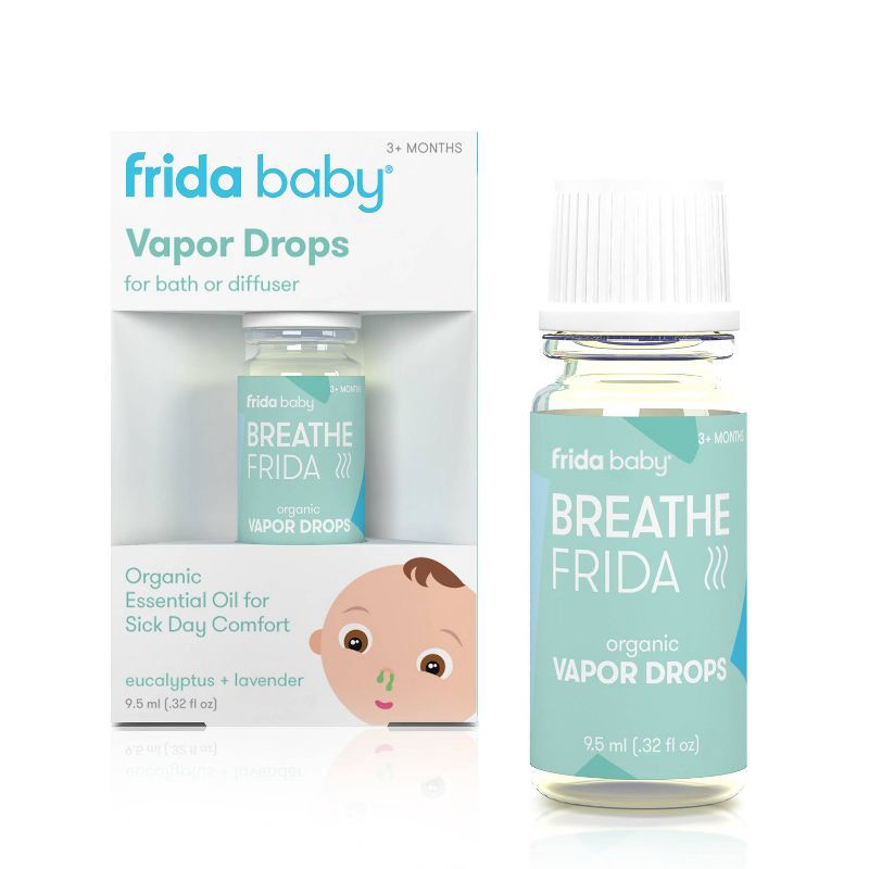 slide 1 of 6, Frida Baby Breathefrida Vapor Bath Drops for Sick Day Comfort - 0.32 fl oz, 0.32 fl oz