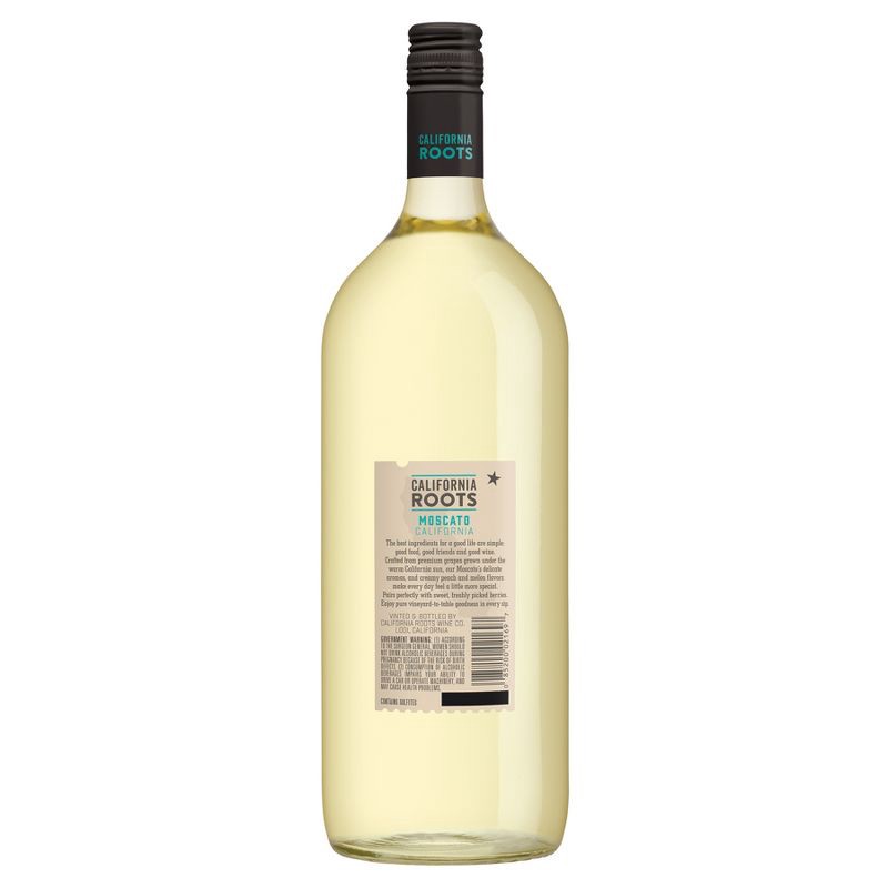slide 7 of 7, Moscato White Wine - 1.5L Bottle - California Roots™, 1.5 liter