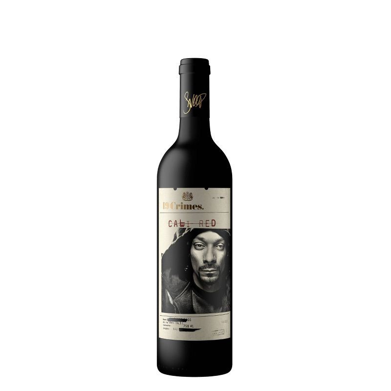 slide 1 of 7, 19 Crimes Snoop Cali Red Blend Wine - 750ml Bottle, 750 ml
