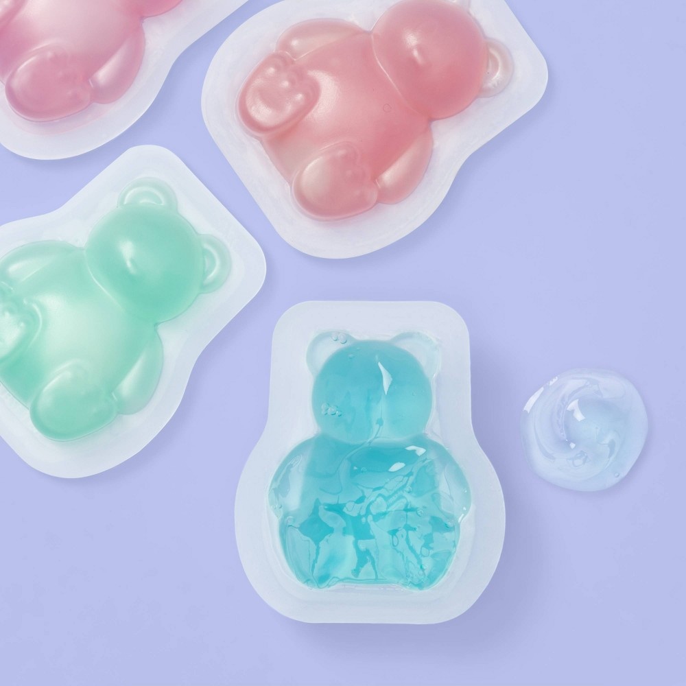 slide 2 of 3, Gummy Bear Jelly Pod Mask Set - More Than Magic, 4 ct, 0.17 fl oz