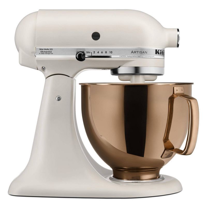 slide 2 of 4, KitchenAid 5qt Radiant Copper Colorfast Finish Stainless Steel Bowl - KSM5SS: Stand Mixer Accessory, Dishwasher-Safe, 5 qt