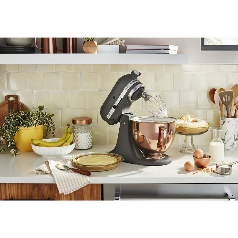 slide 4 of 4, KitchenAid 5qt Radiant Copper Colorfast Finish Stainless Steel Bowl - KSM5SS: Stand Mixer Accessory, Dishwasher-Safe, 5 qt