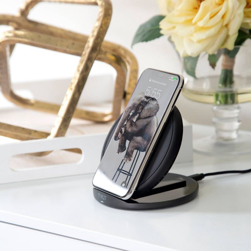 Tylt Crest Convertible Wireless Charging Pad & Stand