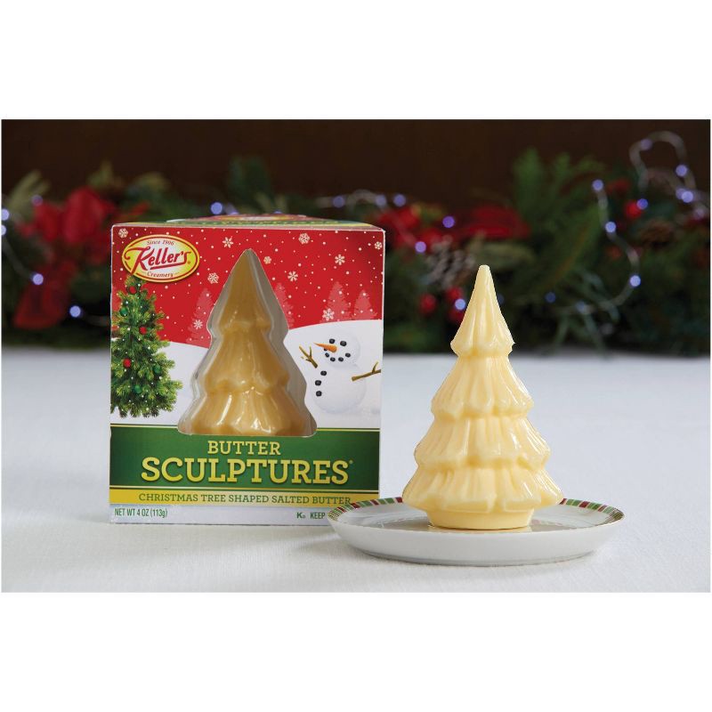 slide 4 of 4, Keller's Butter Tree Sculpture - 4oz, 4 oz