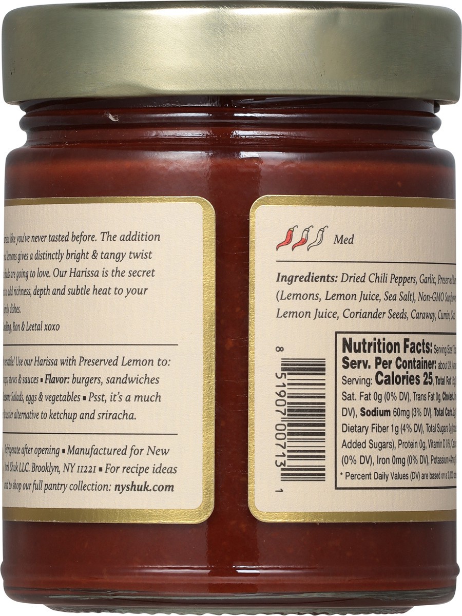 slide 12 of 14, New York Shuk Harissa with Preserved Lemon 10 oz, 10 oz
