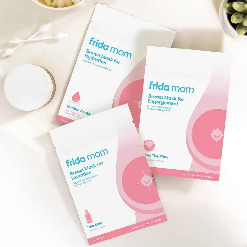 slide 5 of 6, Frida Mom Breast Mask for Engorgement, 1 ct