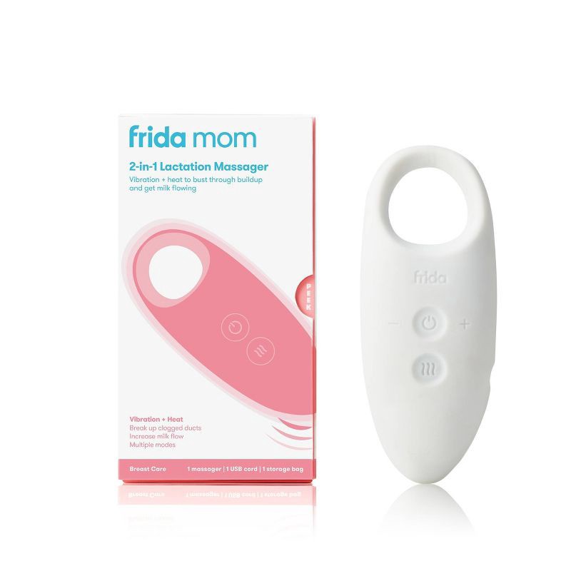 slide 1 of 10, Frida Mom 2-in-1 Lactation Massager, 1 ct