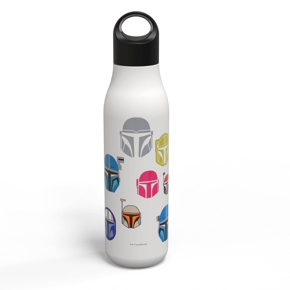 slide 3 of 4, Star Wars Stainless Steel Mandalorian Chug Bottle - Zak Designs, 22 oz