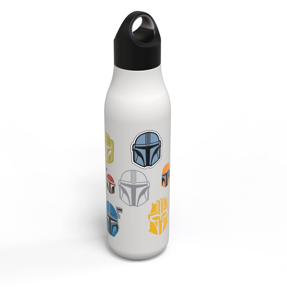 slide 4 of 4, Star Wars Stainless Steel Mandalorian Chug Bottle - Zak Designs, 22 oz