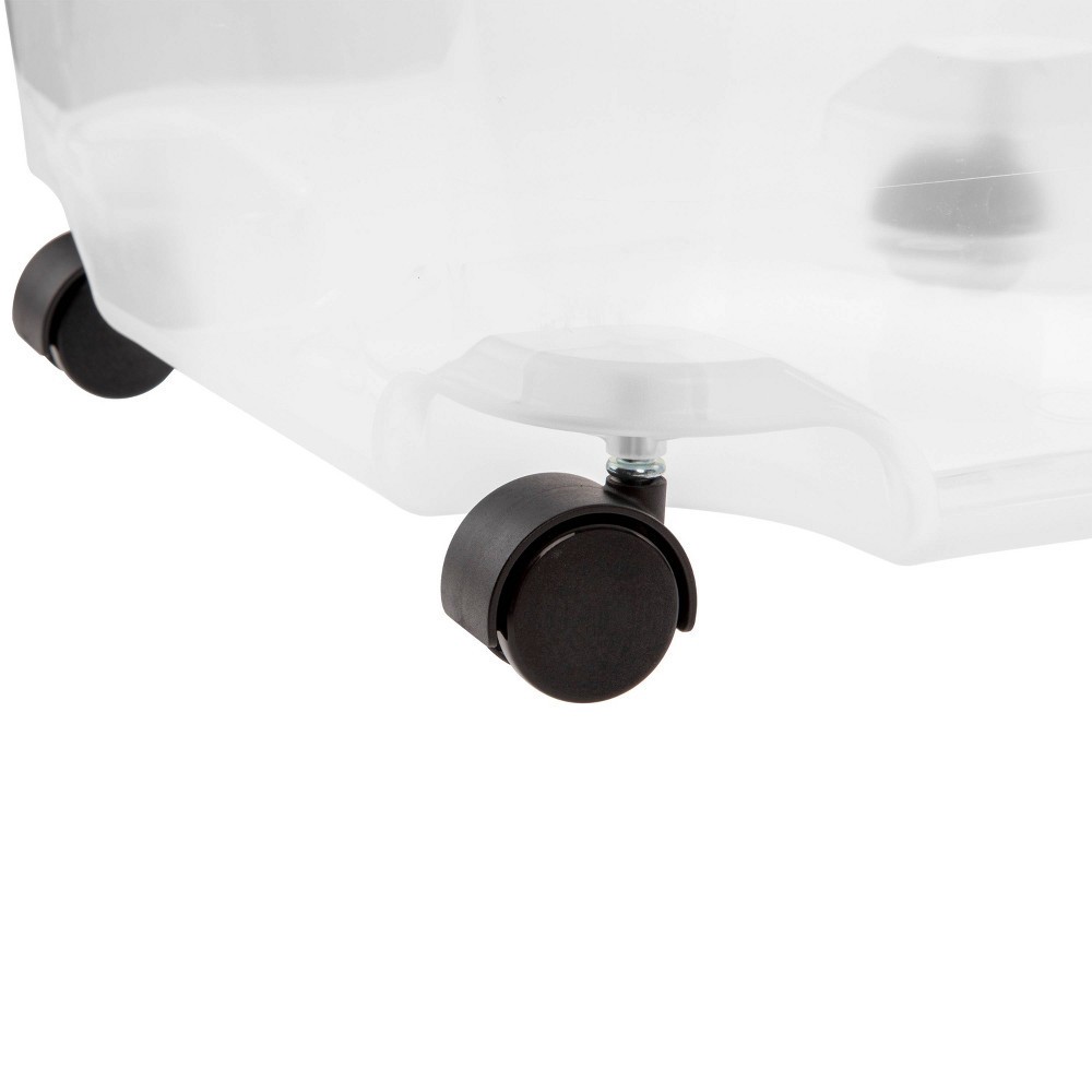 50qt Rolling Storage Box White Room Essentials 50 qt Shipt