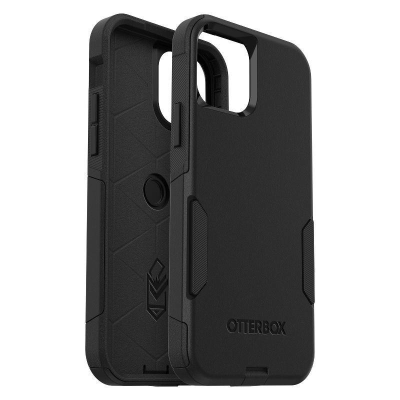 slide 7 of 7, OtterBox Apple iPhone 12/iPhone 12 Pro Commuter Series - Black: Bump-Resistant Cover, 1 ct