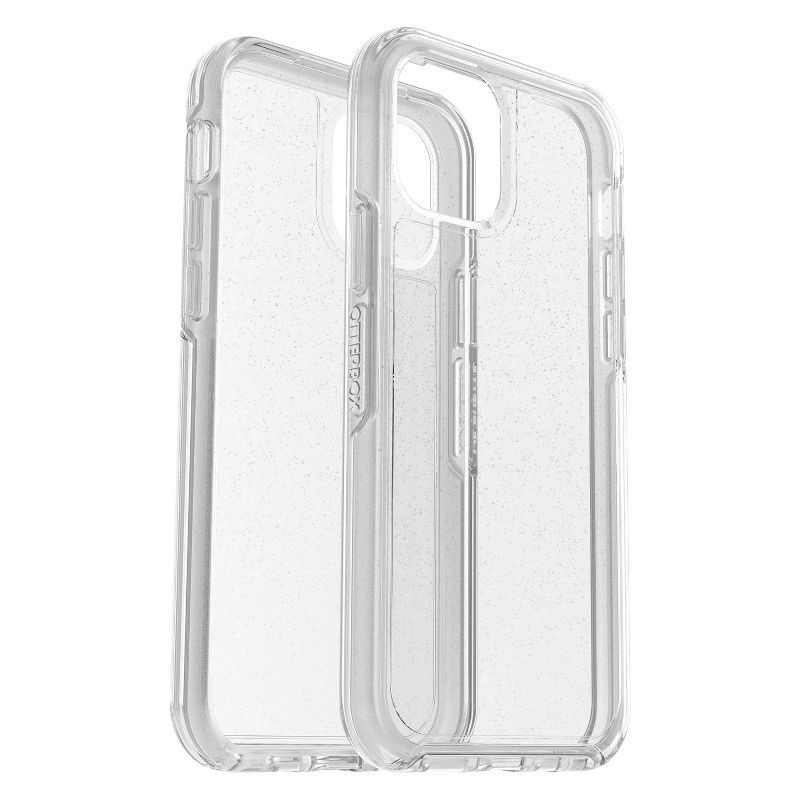 slide 6 of 6, OtterBox Apple iPhone 12/iPhone 12 Pro Symmetry Series Case - Stardust: Clear, Bump-Resistant, 1 ct