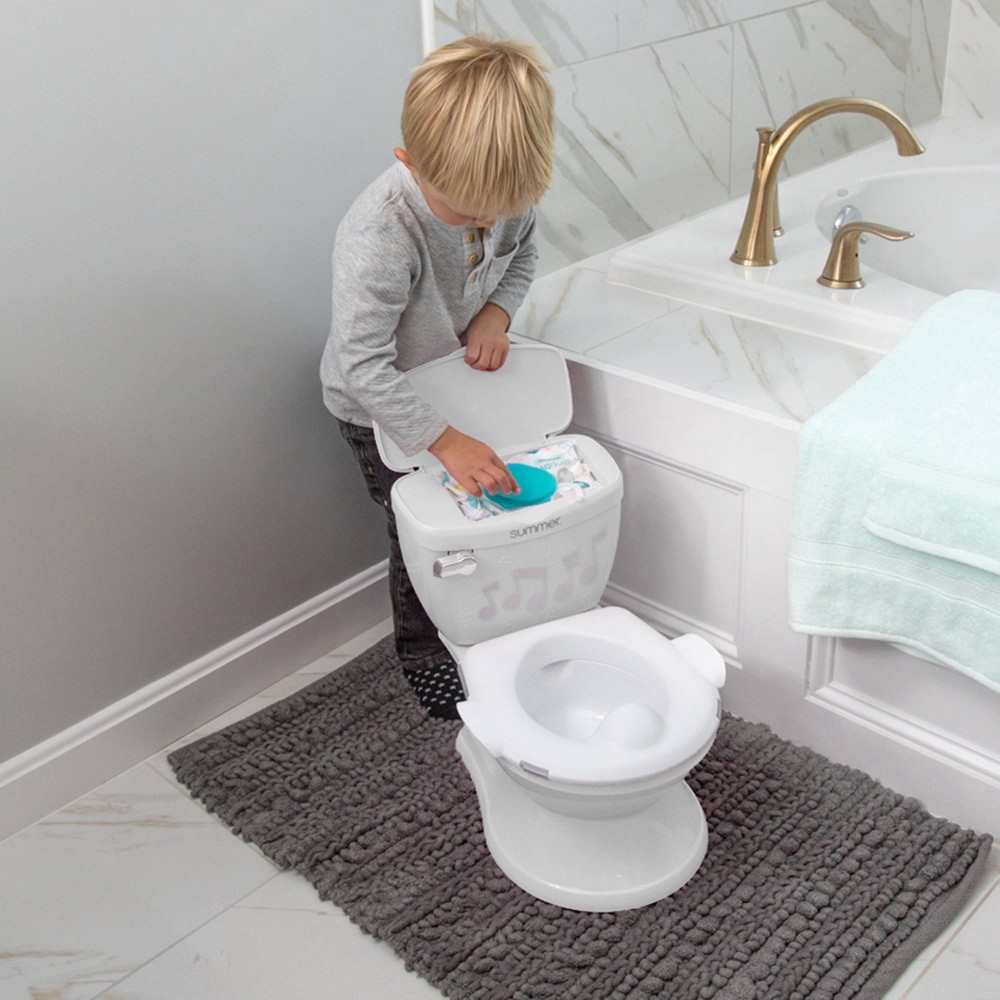 slide 2 of 15, Summer Infant My Size Potty Lights and Songs with Transition Ring - White, 1 ct