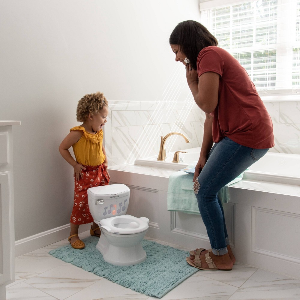 slide 9 of 15, Summer Infant My Size Potty Lights and Songs with Transition Ring - White, 1 ct