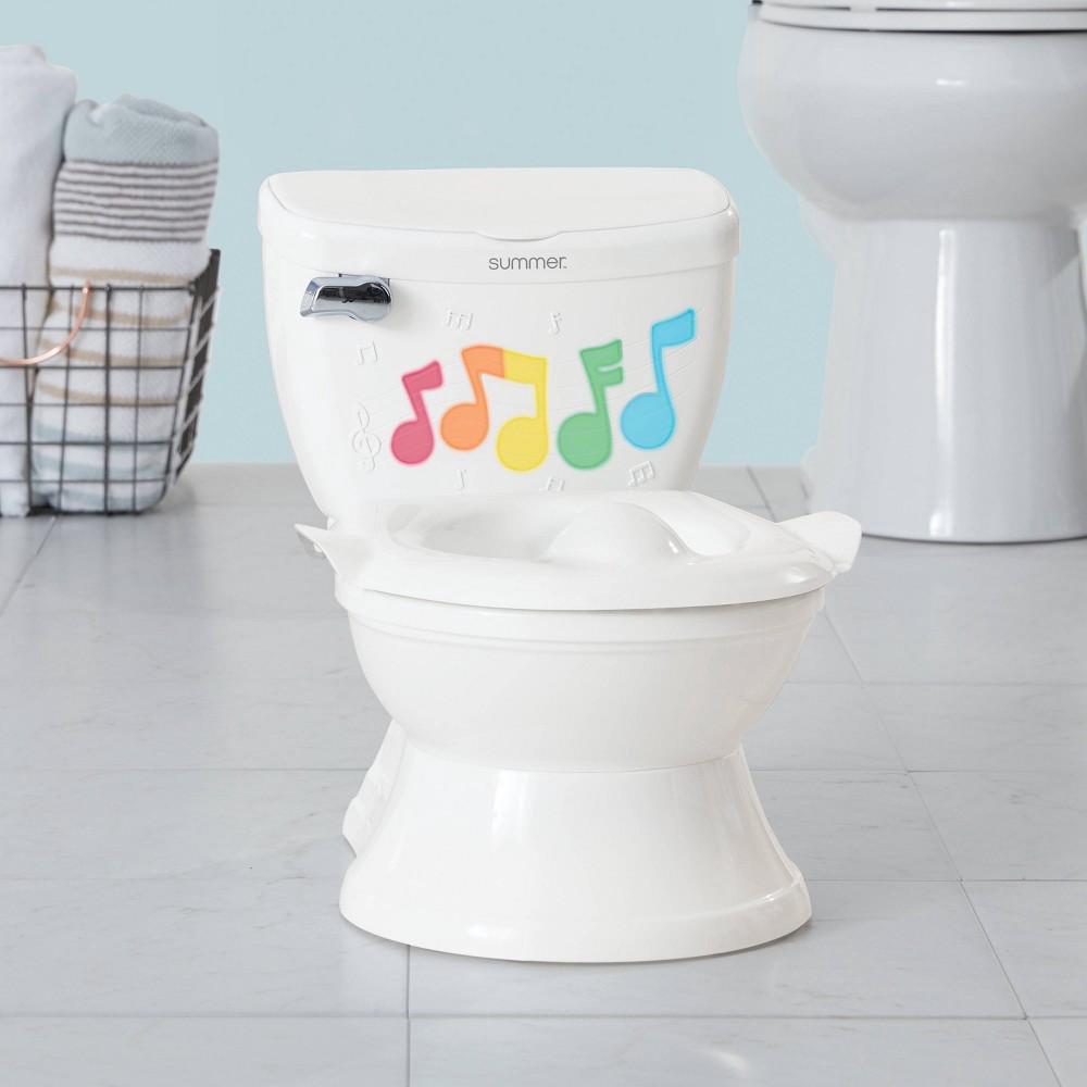 slide 6 of 15, Summer Infant My Size Potty Lights and Songs with Transition Ring - White, 1 ct