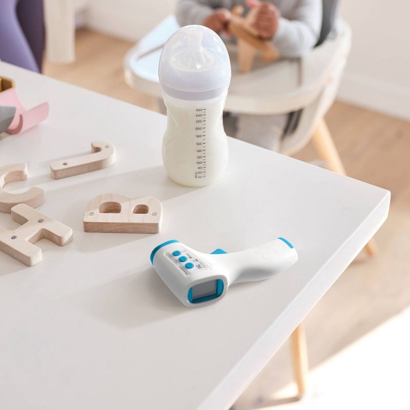 slide 5 of 6, HoMedics No Contact Infrared Digital Thermometer for Body, Food, Liquid, and Room, 1 ct