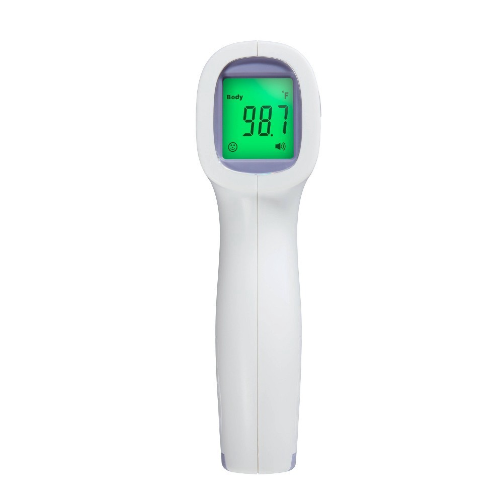 Homedics No Contact Infrared Digital Thermometer for Body, Food, Liquid
