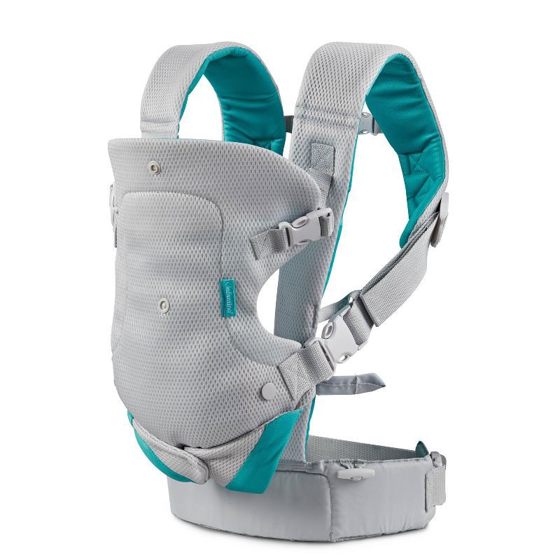 slide 4 of 11, Infantino Flip 4-In-1 Convertible Baby Carrier - Teal, 1 ct