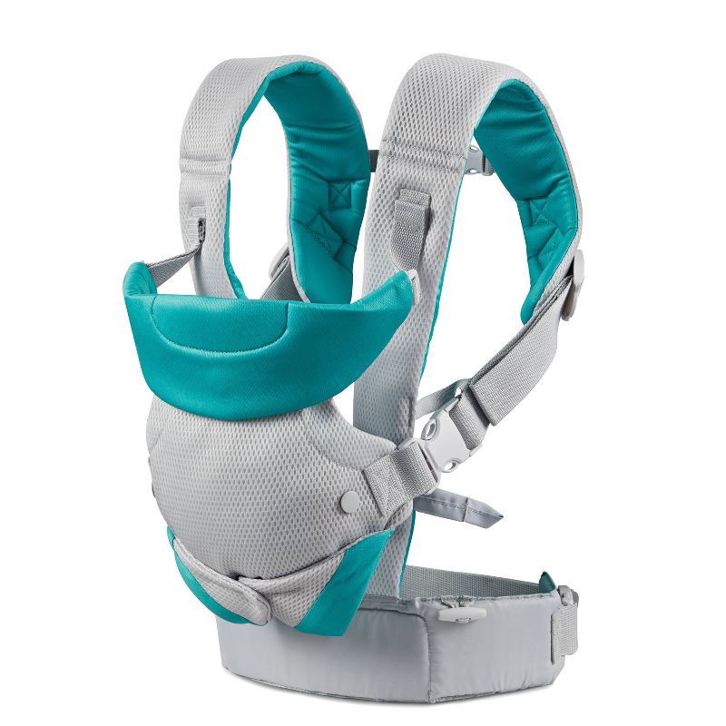 slide 6 of 11, Infantino Flip 4-In-1 Convertible Baby Carrier - Teal, 1 ct