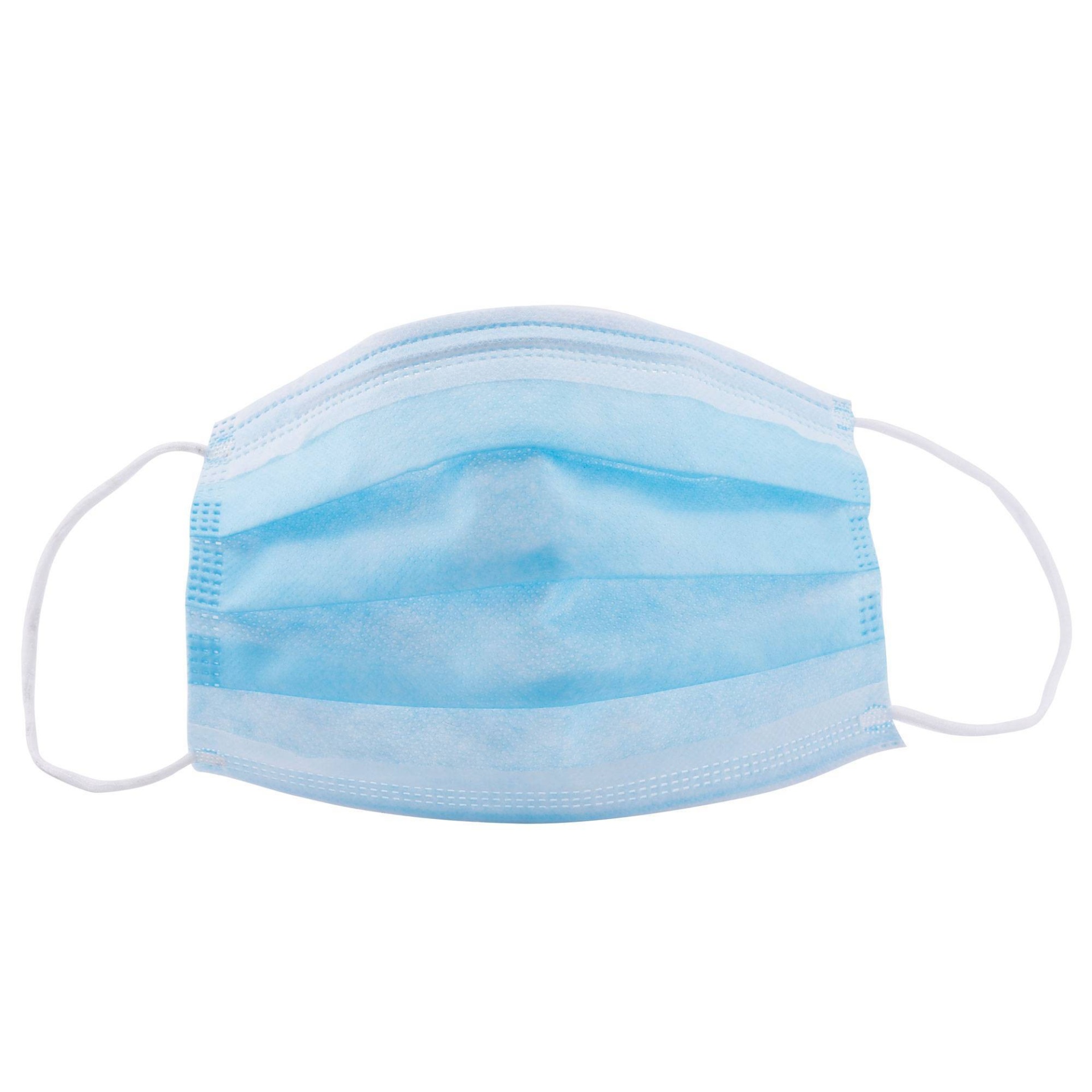 slide 1 of 4, ICU Health Non-Medical Disposable Face Mask - Blue - 20ct, 20 ct