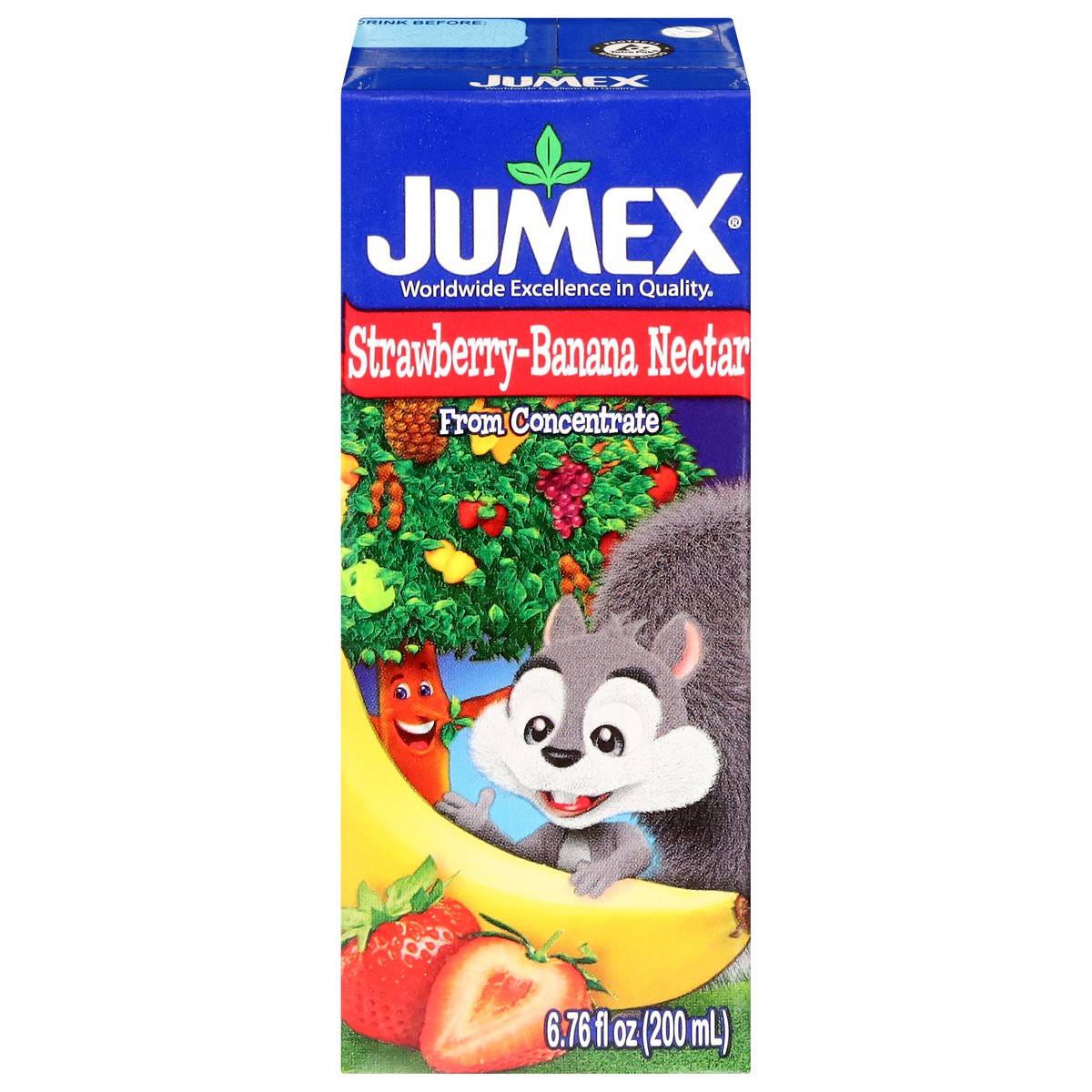 slide 6 of 13, Jumex Strawberry-Banana Nectar from Concentrate - 6.76 fl oz, 6.76 oz