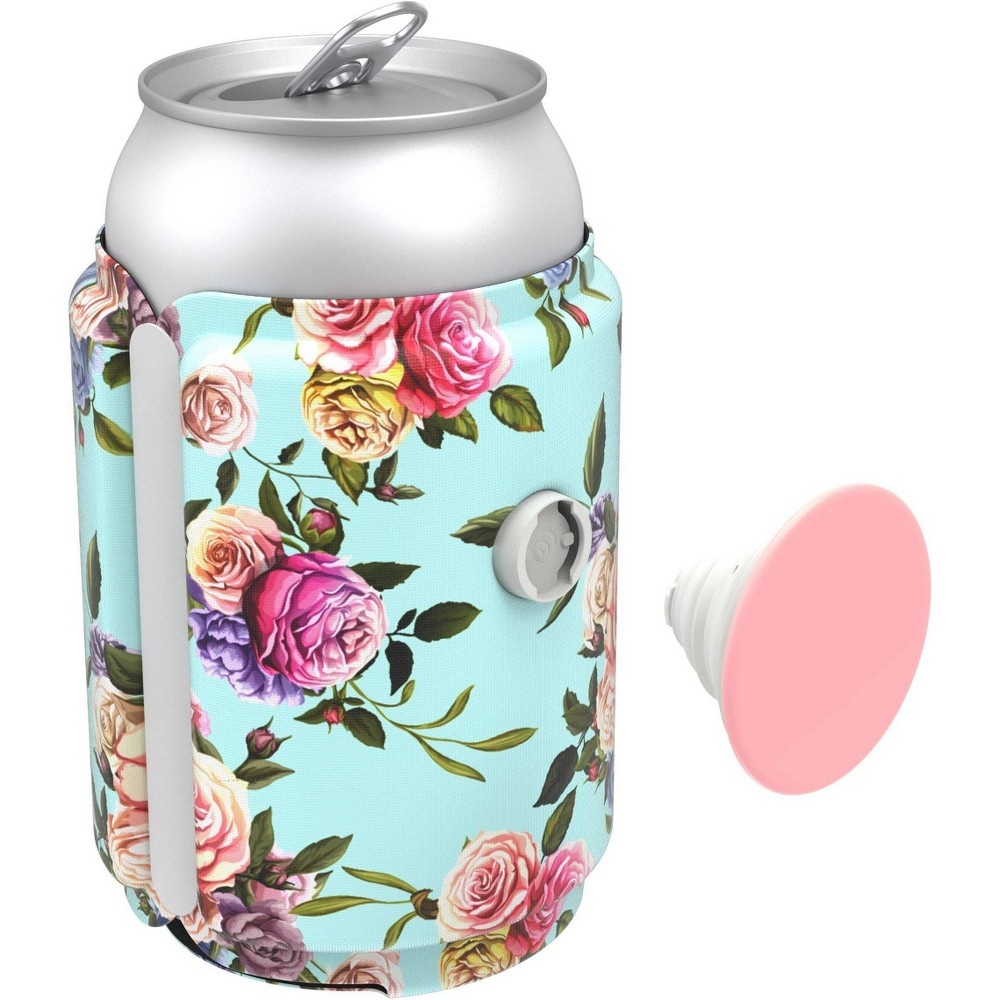 slide 4 of 6, PopSockets PopThirst Can Holder - Retro Wild Rose, 1 ct