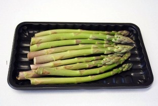 slide 1 of 1, Asparagus Tray Wrap, per lb