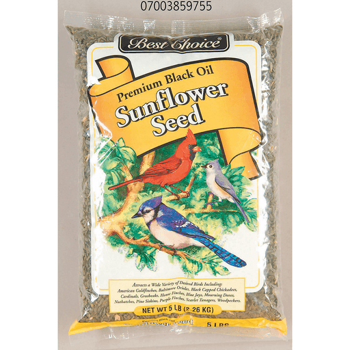 slide 1 of 1, Best Choice Black Oil Sunflower Seeds, 5 lb