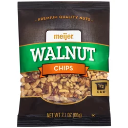 Meijer Walnut Chips, 2.1 Oz