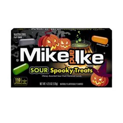Mike & Ike Sour Spooky Theater Box - 4.25 oz