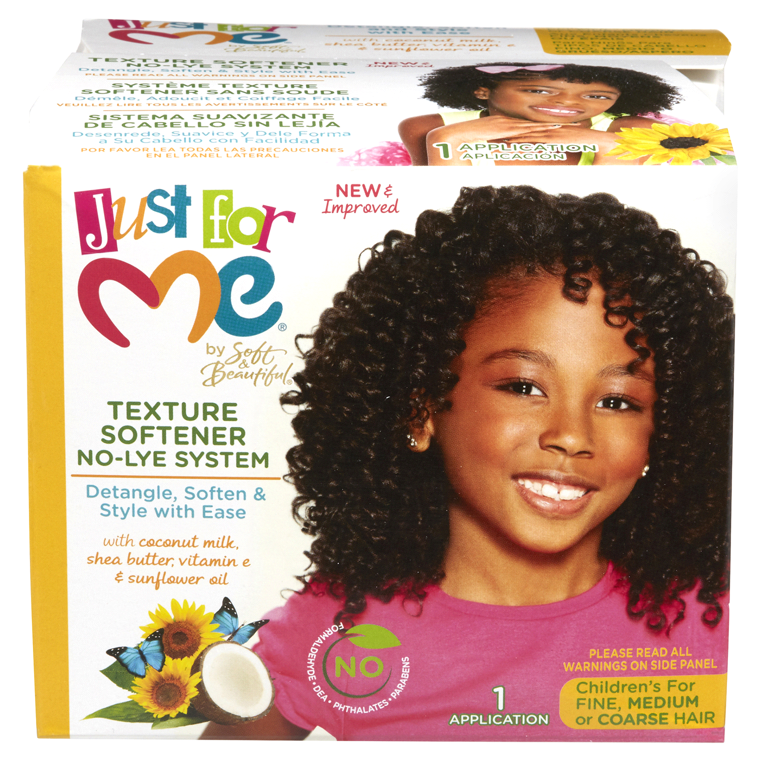 slide 1 of 2, Just For Me Children's Texture Softener System, 1 ct