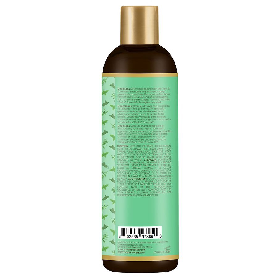 slide 2 of 3, African Pride Feel It Formula Strengthening Conditioner, 12 fl oz