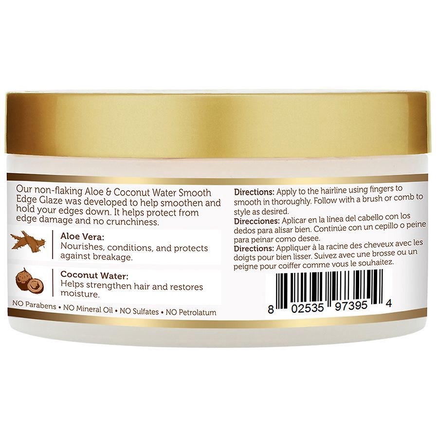 slide 2 of 3, African Pride Moisture Miracle Aloe & Coconut Water Edge Glaze, 6 ct; 6 oz