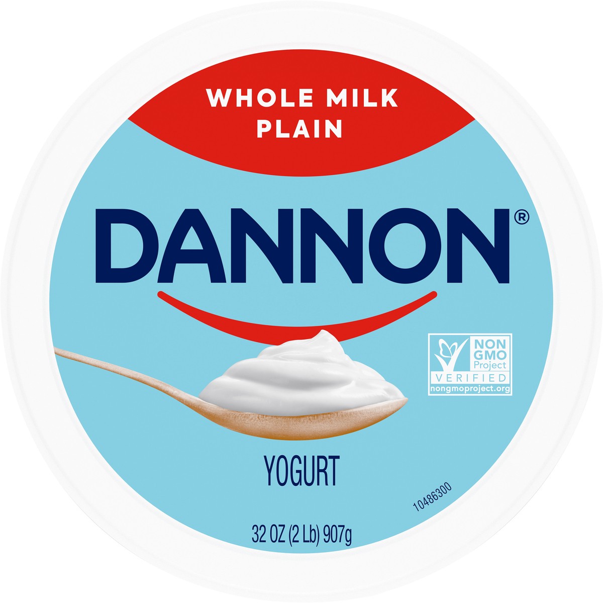 slide 8 of 9, Dannon All Natural Whole Milk Plain Yogurt, 32 oz