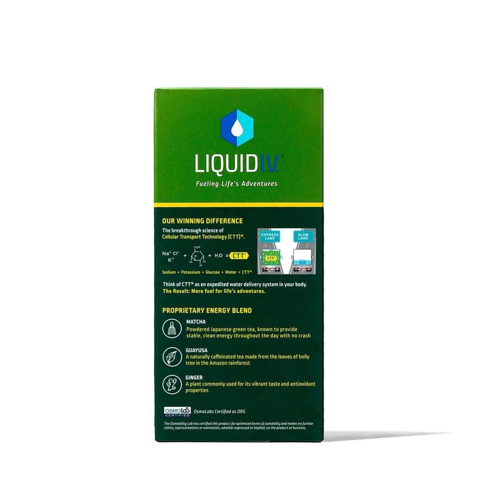 slide 2 of 7, Liquid I.V. Energy Multiplier Supplements - Lemon Ginger - 10ct, 10 ct