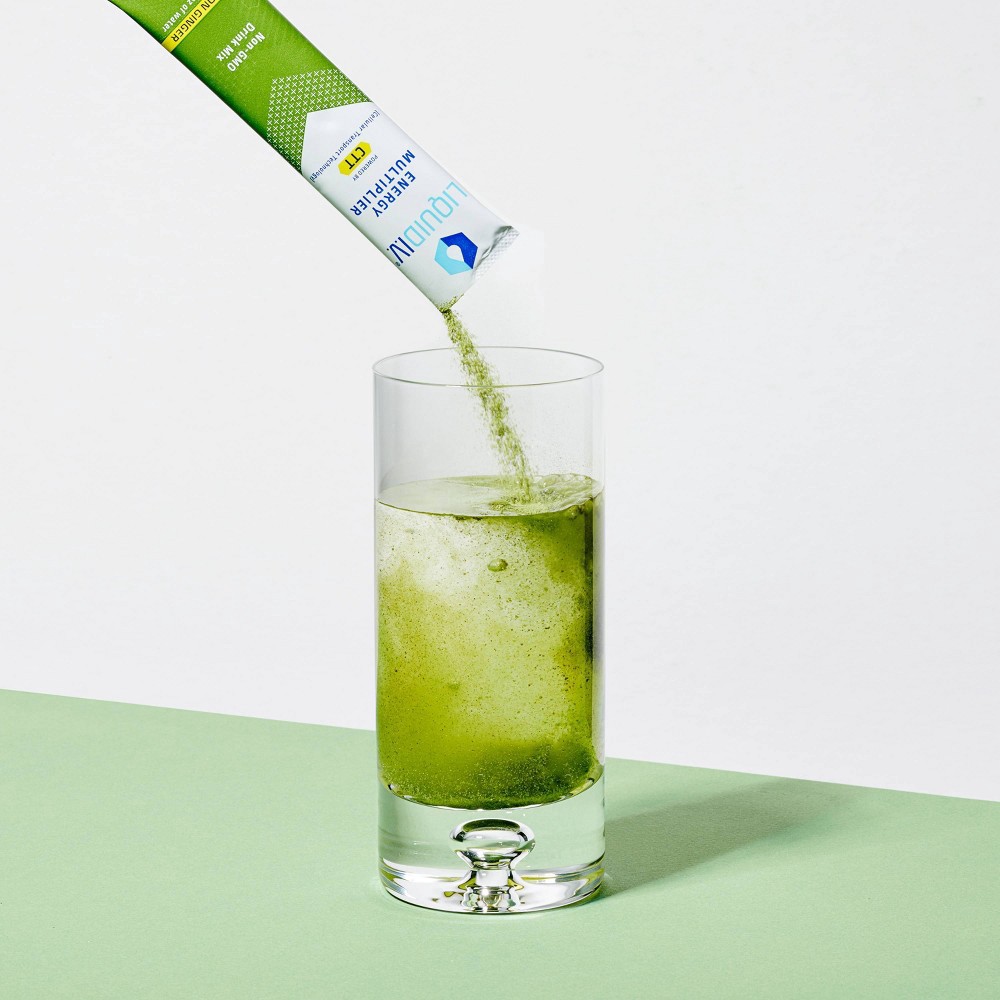 slide 4 of 7, Liquid I.V. Energy Multiplier Supplements - Lemon Ginger - 10ct, 10 ct