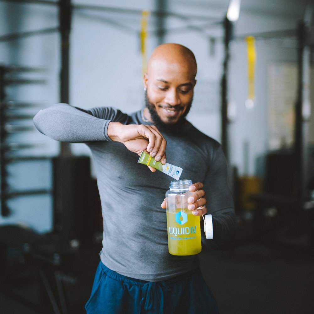 slide 6 of 7, Liquid I.V. Energy Multiplier Supplements - Lemon Ginger - 10ct, 10 ct