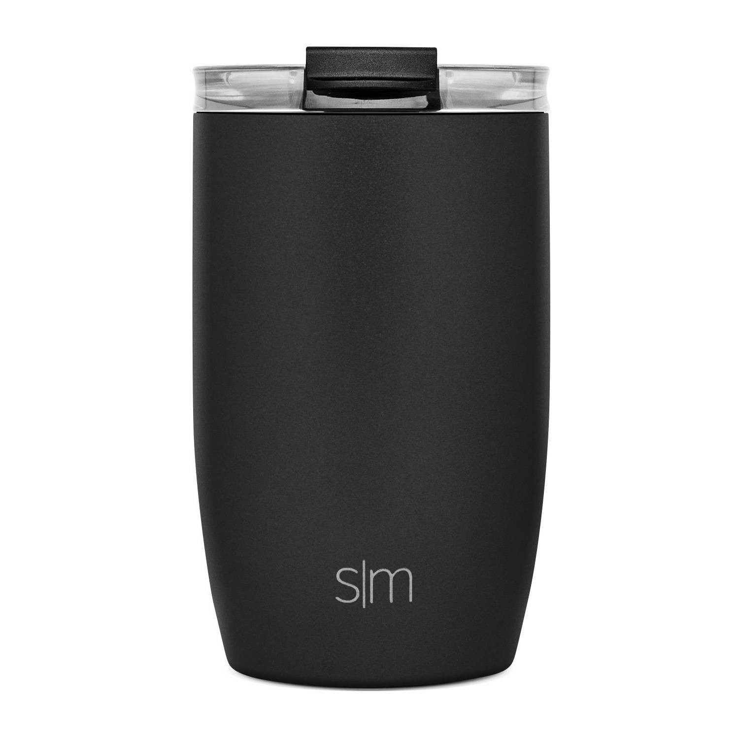 slide 1 of 4, Simple Modern Voyager Tumbler - Black, 12 oz